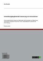 Entwicklungsbegleitende Evaluierung von Innovationen (eBook, ePUB) Entwicklungsbegleitende Evaluierung von Innovationen (eBook, ePUB)