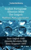 English Portuguese Albanian Bible - The Gospels - Matthew, Mark, Luke & John (eBook, ePUB)