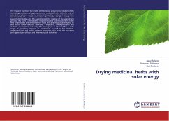 Drying medicinal herbs with solar energy - Safarov, Jasur;Sultanova, Shaxnoza;Dadayev, Gani