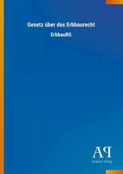 Cover Gesetz über das Erbbaurecht