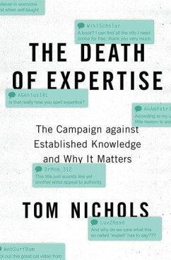 Cover The Death of Expertise