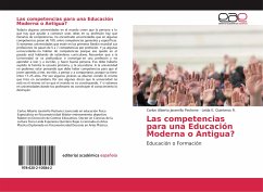 Las competencias para una Educación Moderna o Antigua?