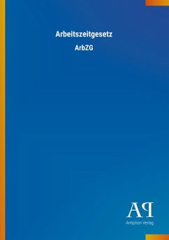 Cover Arbeitszeitgesetz