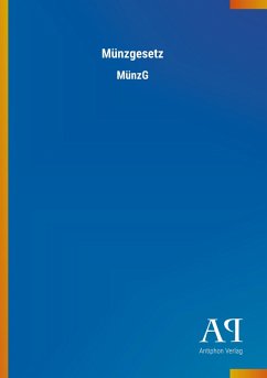 Cover Münzgesetz