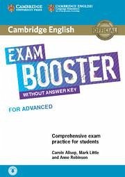 Cambridge English Exam Booster for Advanced Without Answer Key with Audio - Allsop, Carole; Little, Mark; Robinson, Anne