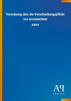 Verordnung über die Verschreibungspflicht von Arzneimitteln