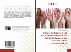 Impact du financement des bailleurs de fonds sur la liberté d'expression dans les radios communautaires - Baderha, Jean Baptiste