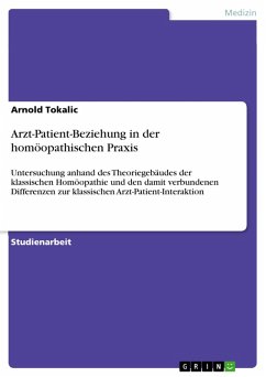Arzt-Patient-Beziehung in der homöopathischen Praxis (eBook, ePUB)