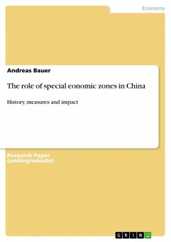 The role of special eonomic zones in China (eBook, ePUB)