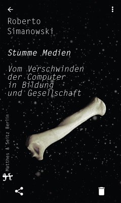 Stumme Medien (eBook, ePUB) - Simanowski, Roberto