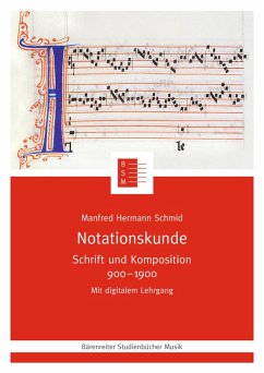 Notationskunde (eBook, PDF) - Schmid, Manfred Hermann
