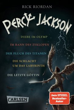 Percy Jackson und die griechischen Monster – Band 1-5 der mythischen Fantasy-Buchreihe in einer E-Box! (eBook, ePUB) - Riordan, Rick
