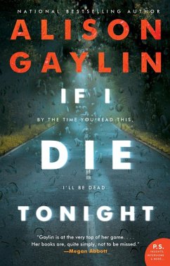 If I Die Tonight (eBook, ePUB) - Gaylin, Alison
