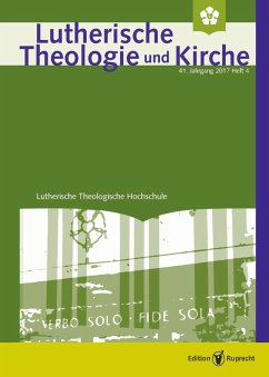 Lutherische Theologie und Kirche - 4/2017 - Einzelkapitel - Zur Frage der Ordination von Frauen (eBook, PDF) - Pietrusky, Michael