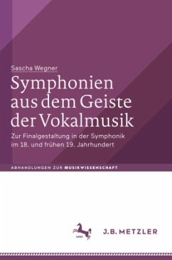 Symphonien aus dem Geiste der Vokalmusik - Wegner, Sascha