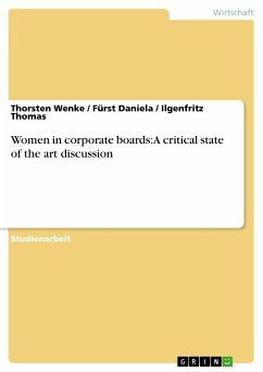 Women in corporate boards: A critical state of the art discussion (eBook, ePUB)
