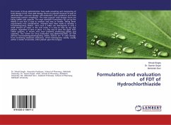Formulation and evaluation of FDT of Hydrochlorthiazide - Singla, Shivali;Goyal, Sachin;Soni, Abhishek