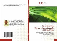 Cover La convention démocratique et sociale CDS-RAHAMA