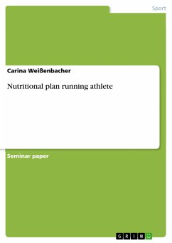 Nutritional plan running athlete (eBook, PDF)