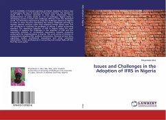 Issues and Challenges in the Adoption of IFRS in Nigeria