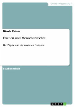 Frieden und Menschenrechte (eBook, ePUB) - Kaiser, Nicole