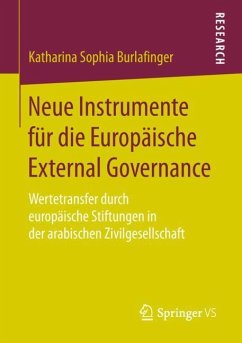 Neue Instrumente für die Europäische External Governance - Burlafinger, Katharina Sophia