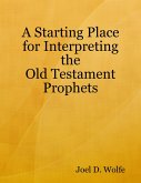 A Starting Place for Interpreting the Old Testament Prophets (eBook, ePUB)