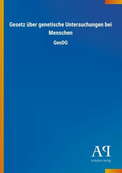 Gesetz über genetische Untersuchungen bei Menschen