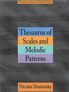 Thesaurus of Scales and Melodic Patterns - Slonimsky, Nicolas