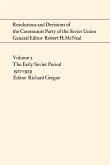Resolutions and Decisions of the Communist Party of the Soviet Union Volume 2
