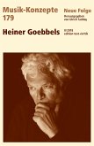 MUSIK-KONZEPTE 179 : Heiner Goebbels (eBook, ePUB)