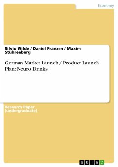 German Market Launch / Product Launch Plan: Neuro Drinks (eBook, ePUB)