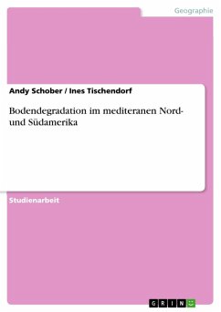 Bodendegradation im mediteranen Nord- und Südamerika (eBook, ePUB) - Schober, Andy; Tischendorf, Ines