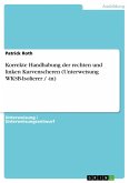 Korrekte Handhabung der rechten und linken Kurvenscheren (Unterweisung WKSB-Isolierer / -in) (eBook, ePUB)