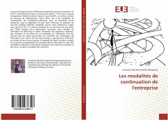 Les modalités de continuation de l'entreprise - Essamba Mengomo, Françoise Mireille