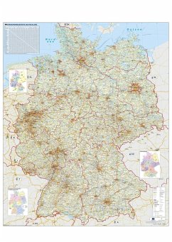 Cover Verkehrswegekarte Deutschland