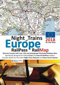 Night Trains of Europe 2018 - RailPass RailMap - Ross, Caty