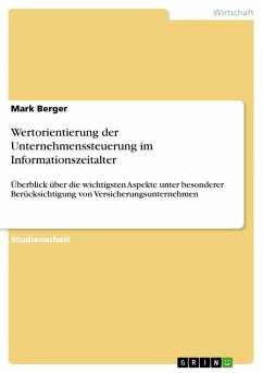 Wertorientierung der Unternehmenssteuerung im Informationszeitalter (eBook, ePUB)