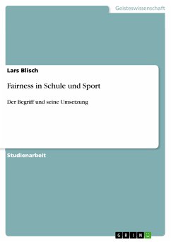 Fairness in Schule und Sport (eBook, ePUB)