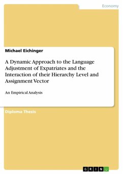 A Dynamic Approach to the Language Adjustment of Expatriates and the Interaction of their Hierarchy Level and Assignment Vector (eBook, ePUB) - Eichinger, Michael