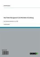 New Public Management und öffentliche Verwaltung (eBook, ePUB)