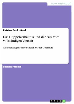 Das Doppelverhältnis und der Satz vom vollständigen Vierseit (eBook, PDF) - Fankhänel, Patrice