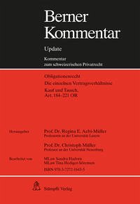 Berner Kommentar Update Kaufrecht, Art. 184-221 OR, 4. Ergänzungslieferung - Aebi-Müller, Regina E. und Christoph Müller