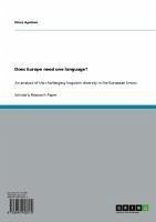 Does Europe need one language? (eBook, ePUB)