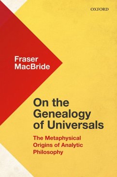 On the Genealogy of Universals (eBook, ePUB) - Macbride, Fraser