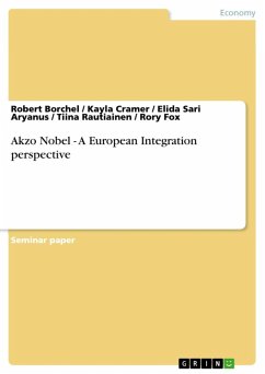 Akzo Nobel - A European Integration perspective (eBook, ePUB)