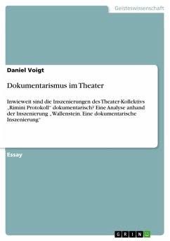 Dokumentarismus im Theater (eBook, ePUB)