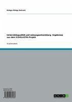 Unterrichtsqualität und Leistungsentwicklung - Ergebnisse aus dem SCHOLASTIK-Projekt (eBook, ePUB) - Rackwitz, Rüdiger-Philipp