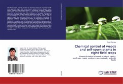 Chemical control of weeds and self-sown plants in eight field crops