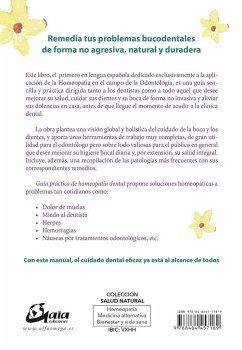 Guía práctica de homeopatía dental de la A a la Z : manual de tratamientos biorreguladores para la salud bucodental - Delgado Rabadá, Ana